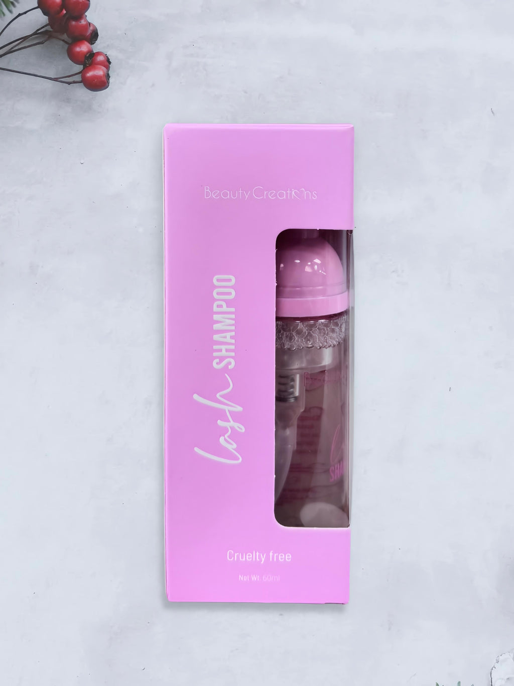 Foam lash shampoos