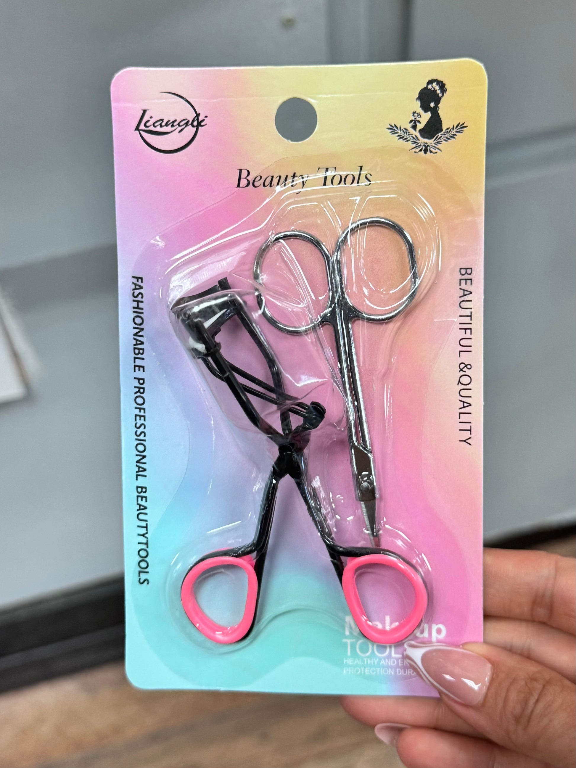 2-Piece Eyelash Curler & Trimmer Set