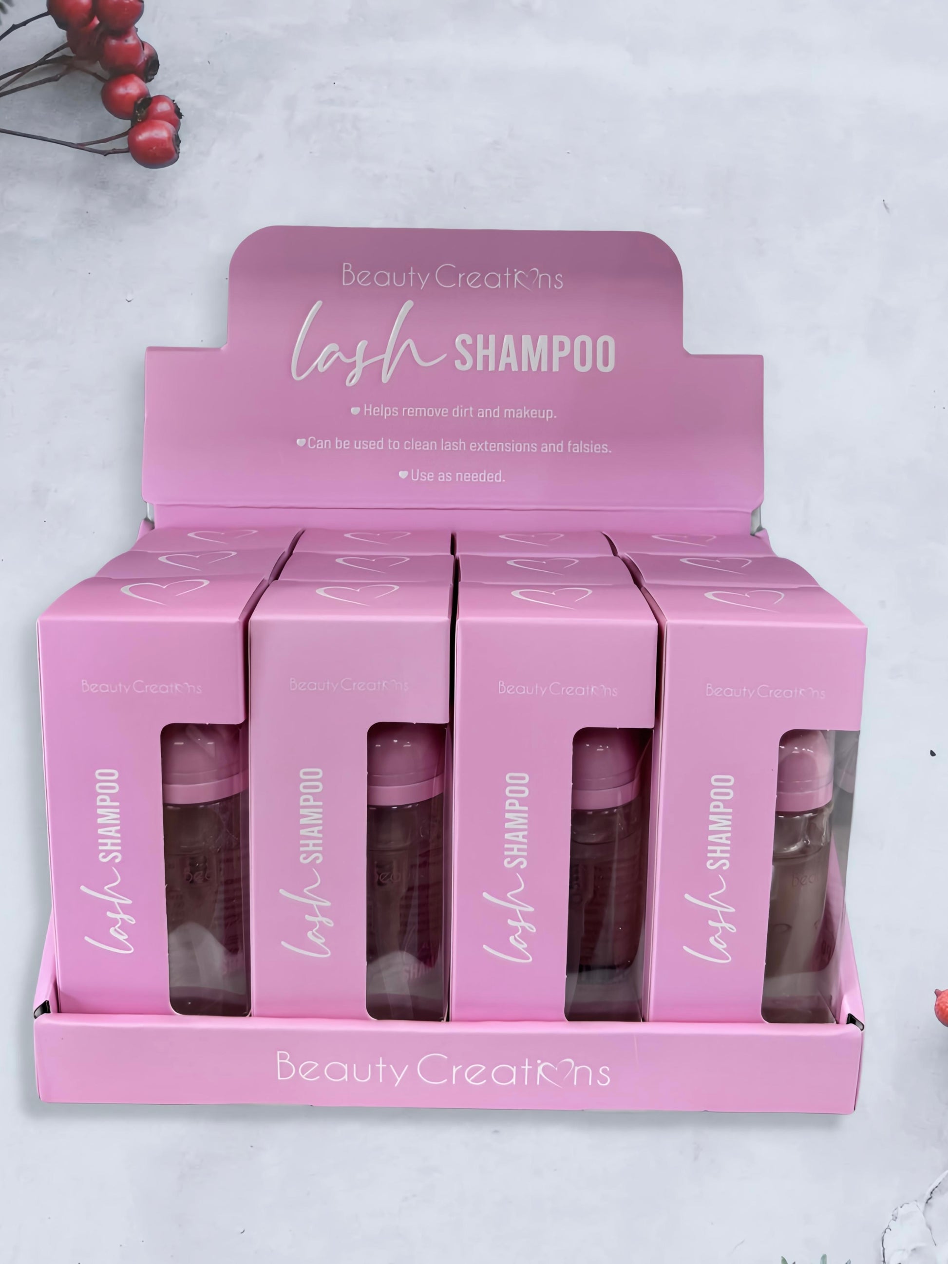 Foam lash shampoos