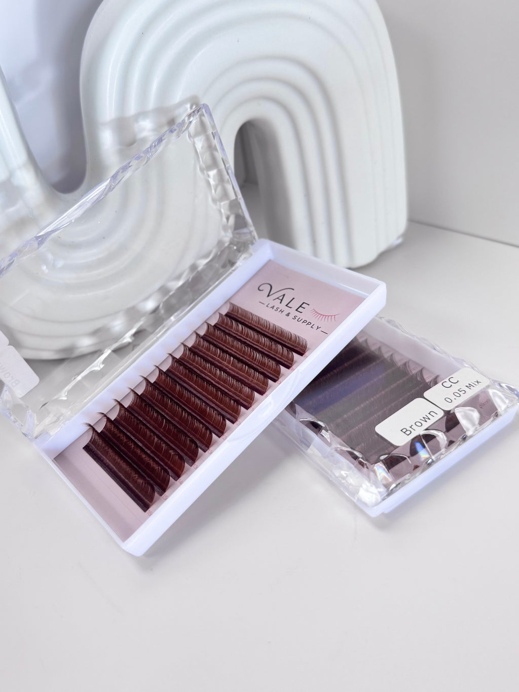 Brown Lash Tray (8mm-16mm)