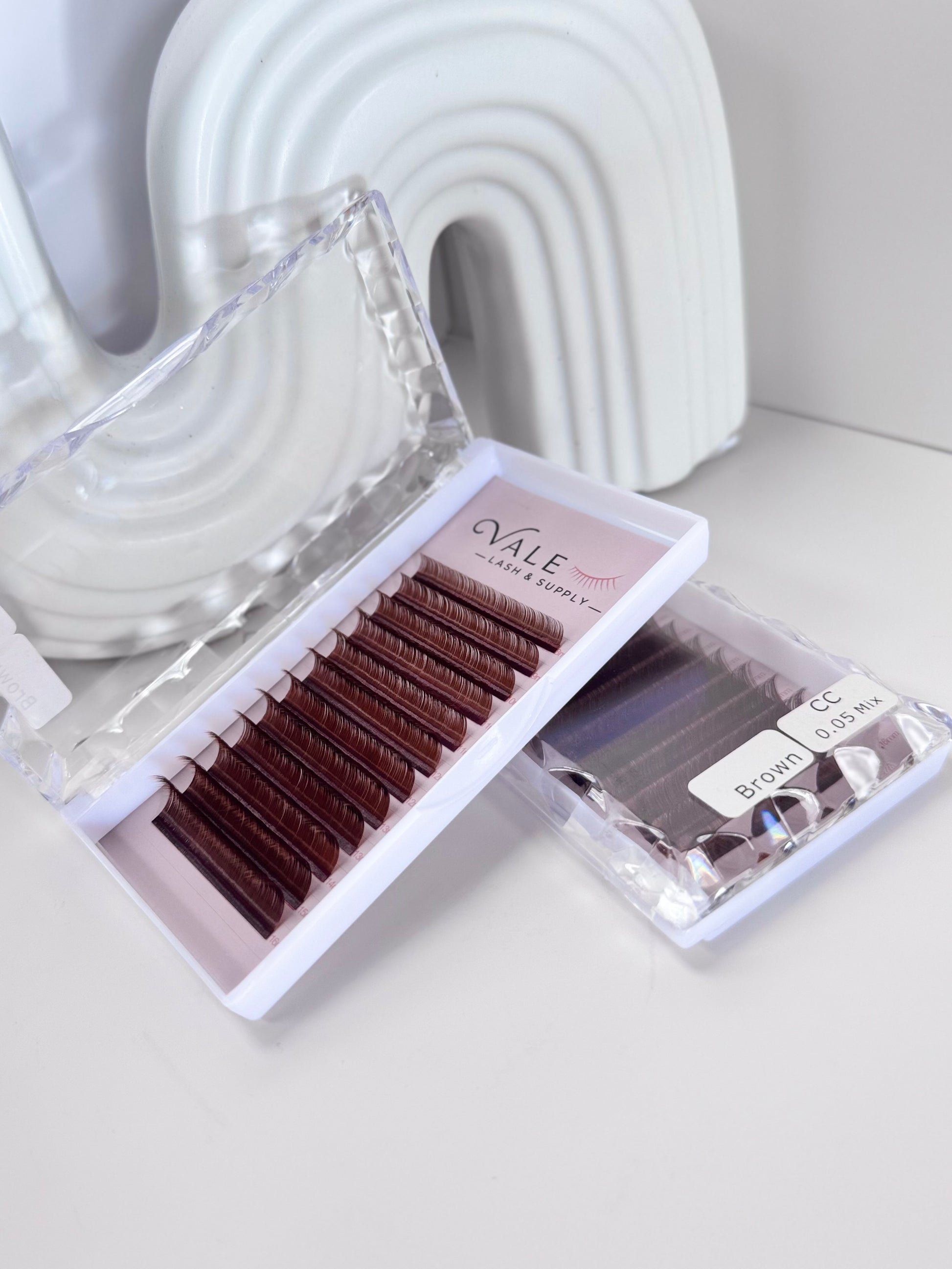 Brown Lash Tray (8mm-16mm)