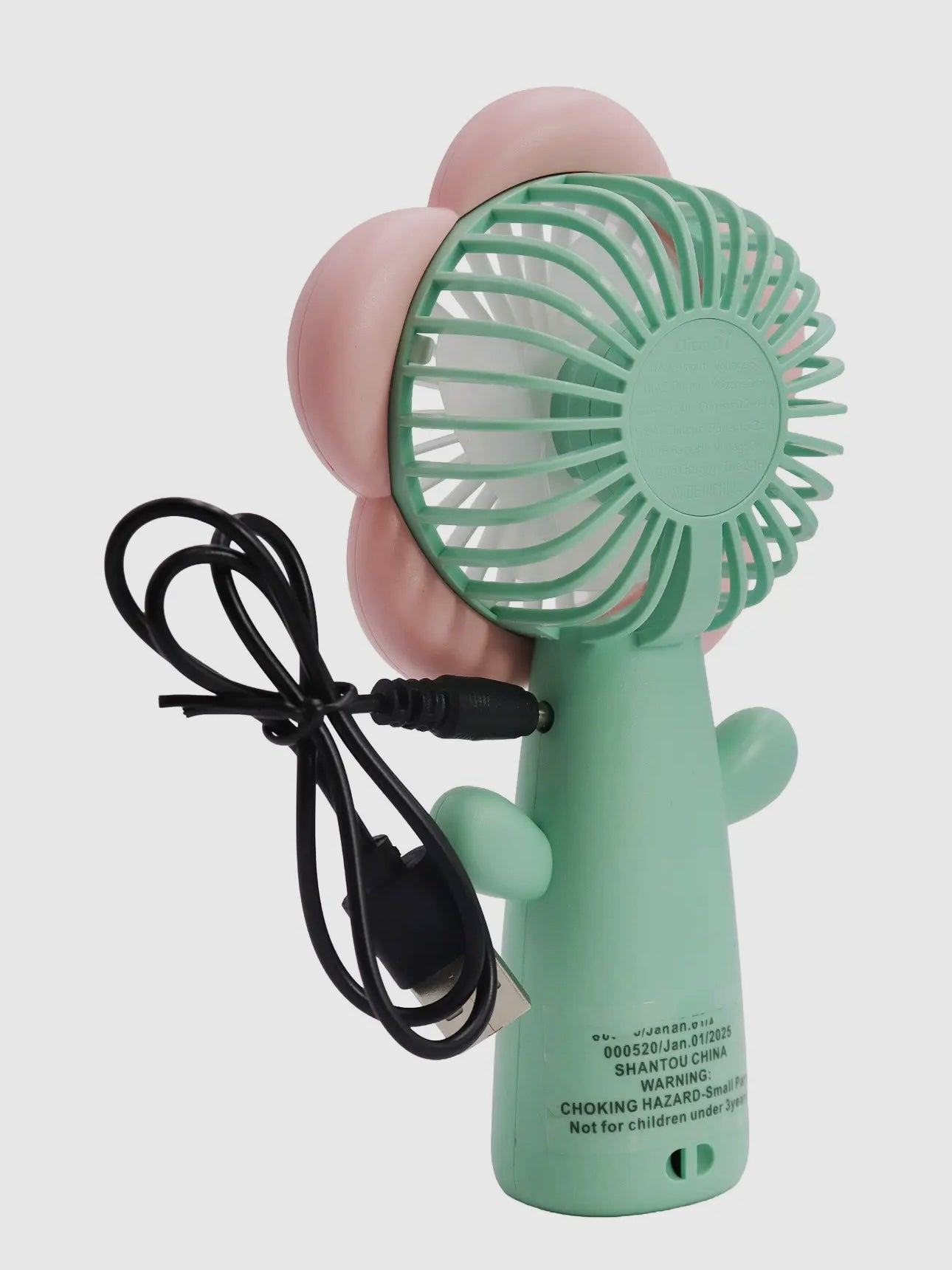 Flower handheld fan