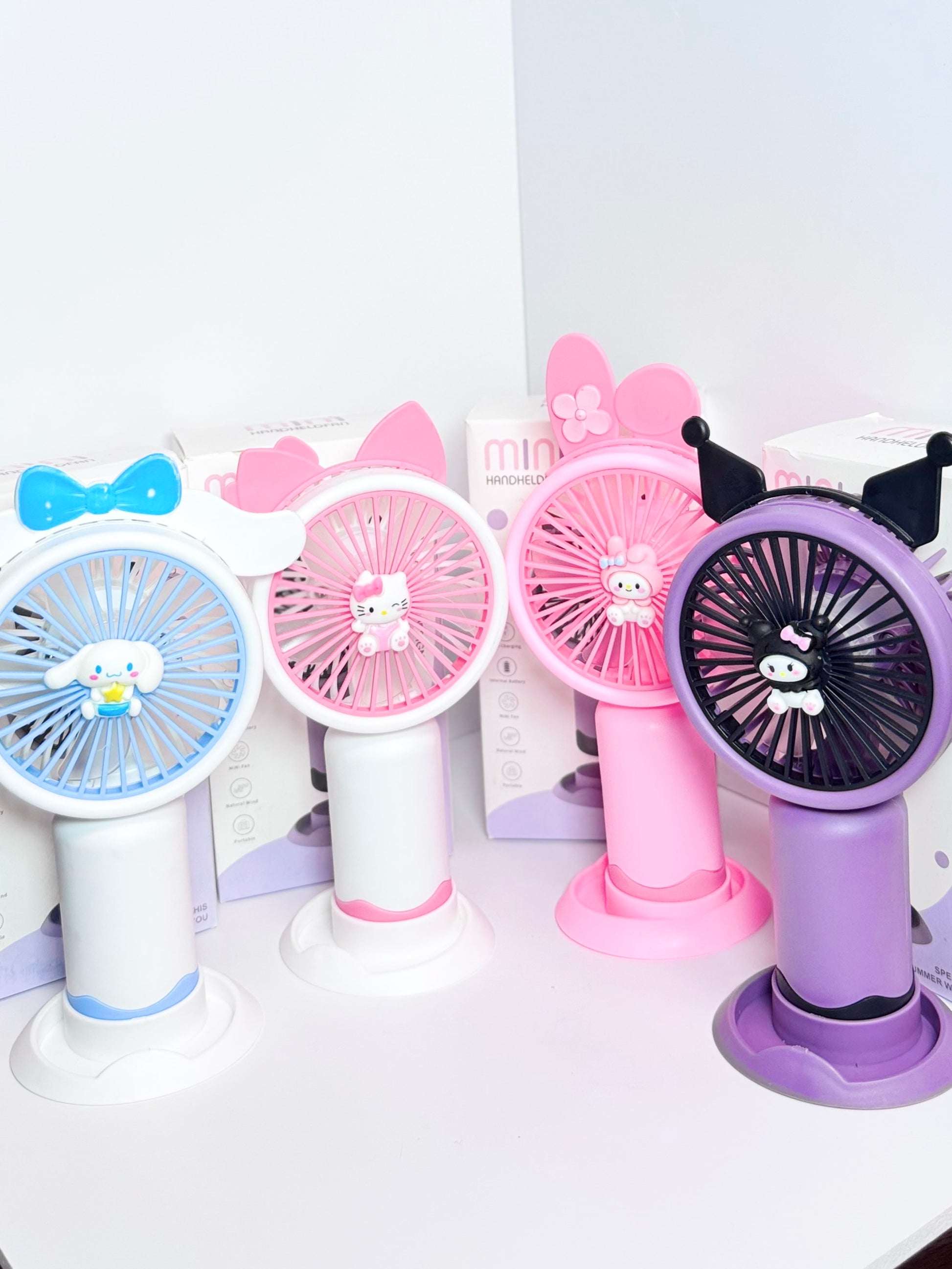 Cartoon Handheld Mini Fan