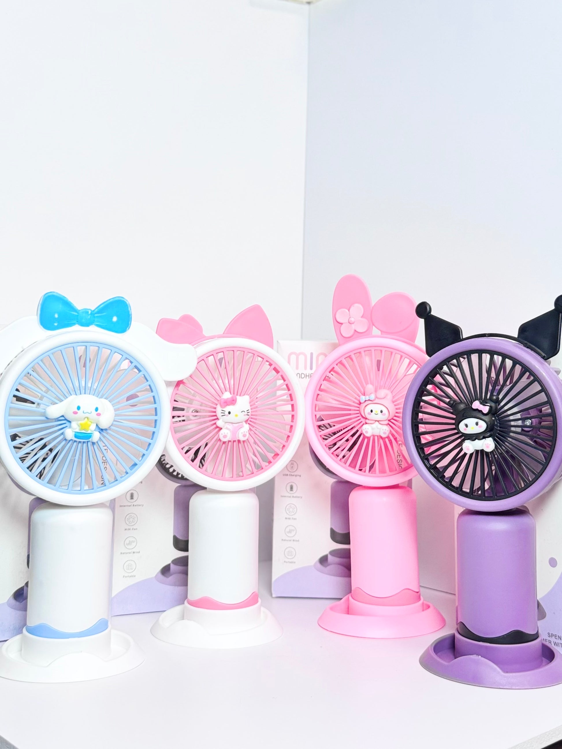Cartoon Handheld Mini Fan